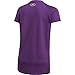 Under Armour Girls Solid Big Logo Short Sleeve T-Shirt