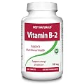 #1 B-2 100 mg 180 Tablets by Best Naturals - Manufactured in a USA Based GMP Certified Facility and Third Party Tested for Purity. Guaranteed!!