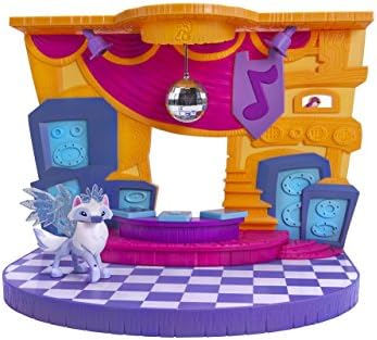 Animal Jam Club Geoz Playset With Exclusive Diamond Arctic Wolf
