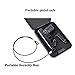 Pistol Safe,Portable Metal Travel Gun Safe Handgun Lock Security Box Case with 3 Digits Combination Lock (2pcs)