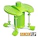 Dancer Flip Evolved Pogo Stick - with A Twist - Fun Exercise Jumper- New Bounce Pogo (Green, Adult 110 - 240 Ibs.)