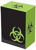 Legion Iconic Black/Green Bio-Hazard Deck Box (Holds 100 Sleeved Magic/MTG/Pokemon/YuGiOh Cards)