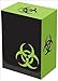 Legion Iconic Black/Green Bio-Hazard Deck Box (Holds 100 Sleeved Magic/MTG/Pokemon/YuGiOh Cards)