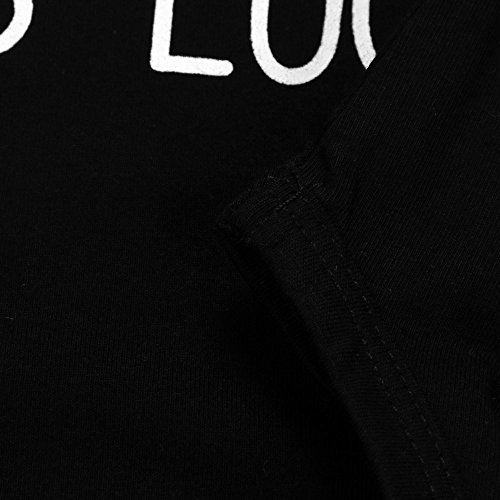 ❤️️ Mealeaf ❤️️ Newborn Infant Baby Boy Girl Short Sleeve Letter Print Romper Jumpsuit Clothes 3-18 Month Black