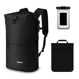 Schnorchelmasken 41uEJM8CuoL. SS300 100% Wasserdicht: Aus strapazierfähigem hochfestem PVC & Reißverschlüsse und gut verschlossen durch Heißpressen, die die obere Öffnung 3-4 mal und fixieren mit dem Gurtband vollständig wasserdicht Roll ist alles ideal Ihre Einzelteile trocken zu halten An .. ideal Rucksack für Kajak, Rudern, Rafting, Camping, Angeln und vieles mehr.
Wissenschaftliche Struktur: Innen mit verdicktem Fach für einen 14-Zoll-Laptop. Drei wasserdichte Außentaschen mit Reißverschluss bieten Platz für kleine Gegenstände wie Handy und Brieftasche, sind sicher und trocken.
Möglichkeiten anzupassen: Zum einen die obere Öffnung 3-4mal aufrollen und es gibt 3 Möglichkeiten, um die Öffnung zu justieren: 1- Setzen Sie die beiden Enden in die entsprechende Schnallen an der Seite jeweils ein und befestigen den mittleren Gurtband Schnalle; 2 - Verbindung die beiden Enden der Öffnung und befestigen der Schnalle; 3- Directly verknüpfen und die mittlere Gurtband Schnalle befestigen