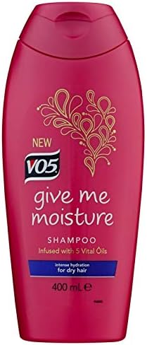 VO5 Give Me Moisture Shampoo Infused with 5 Vital Oils for All Hair Types and Colours 250ml, 250 ml (Pack of 1) - Image 3