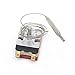 Temperature Controller 30-110 Celsius Thermostat Knob Capillary Switch 250V 16A