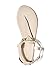 GUESS Factory Women's Sara Logo Chain T-Strap Sandals