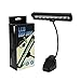 Clip On LED Music Stand Light/Lamp with AC Adapter & USB Cable