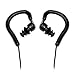 Pyle Universal Wired Waterproof Swim Earphone - Marine Grade IPX-7 Flexi Comfortable Over-Ear Style Headphone w/ Water-blocking Plugs 3 Interchangeable Earbuds for Swimming & Water Sports - Pyle PWPE10B