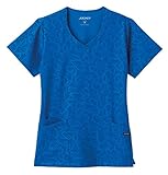 Jockey Modern Fit Women's 2337 Solid Illusion Embossed V-Neck Top