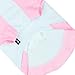 Blueberry Pet Cotton Dog Camera Hoodie in Mint & Hot Pink for Puppy, Back Length 8