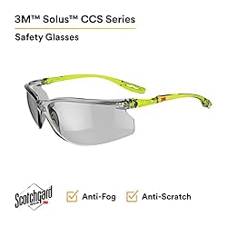 3M Safety Glasses, Solus CCS Series, ANSI