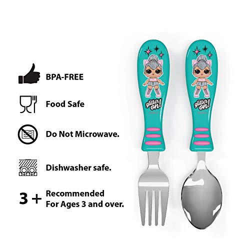 Zak Designs LOL Dinnerware Set Includes Plate, Bowl, Tumbler and