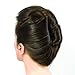 Mia French Twister Up-Do Hair Styling Tool, French Twist Bun Maker for Women, Girls, Brides, Long and/or Thick Hair - Large Size, Brown Color