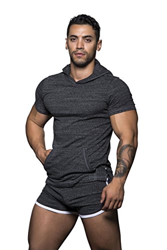 Hoodie Tee, Vintage Black, Large