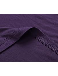 Latuza Camisón de noche con cuello en V para mujer