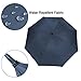 G4Free Large Oversized Golf Umbrella Double Canopy Navy Blue Windproof Waterproof Automatic Open Travel Umbrellas (Dark Blue)