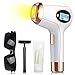Laser Hair Removal for Women, IPL Permanent Hair Remover Painless Facial Hair System Device 500,000 Flashes - Face, Legs, Bikini & Underarm Hair Remove Device for Home Use