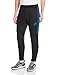 adidas Men's Soccer Tiro 17 Training Pants, Black/Blue, Medium