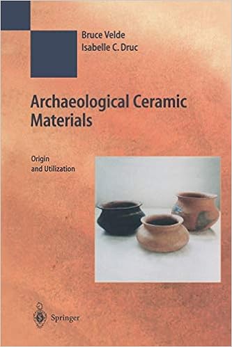 Amazon Com Archaeological Ceramic Materials Origin And Utilization Natural Science In Archaeology 9783642641763 Velde Bruce Druc Isabelle C Books