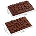 Yunko Musical Note and Guitar Shape Diy Chocolate Mold Ice Cube Lattice Silicone Candy Mold Cake Mold