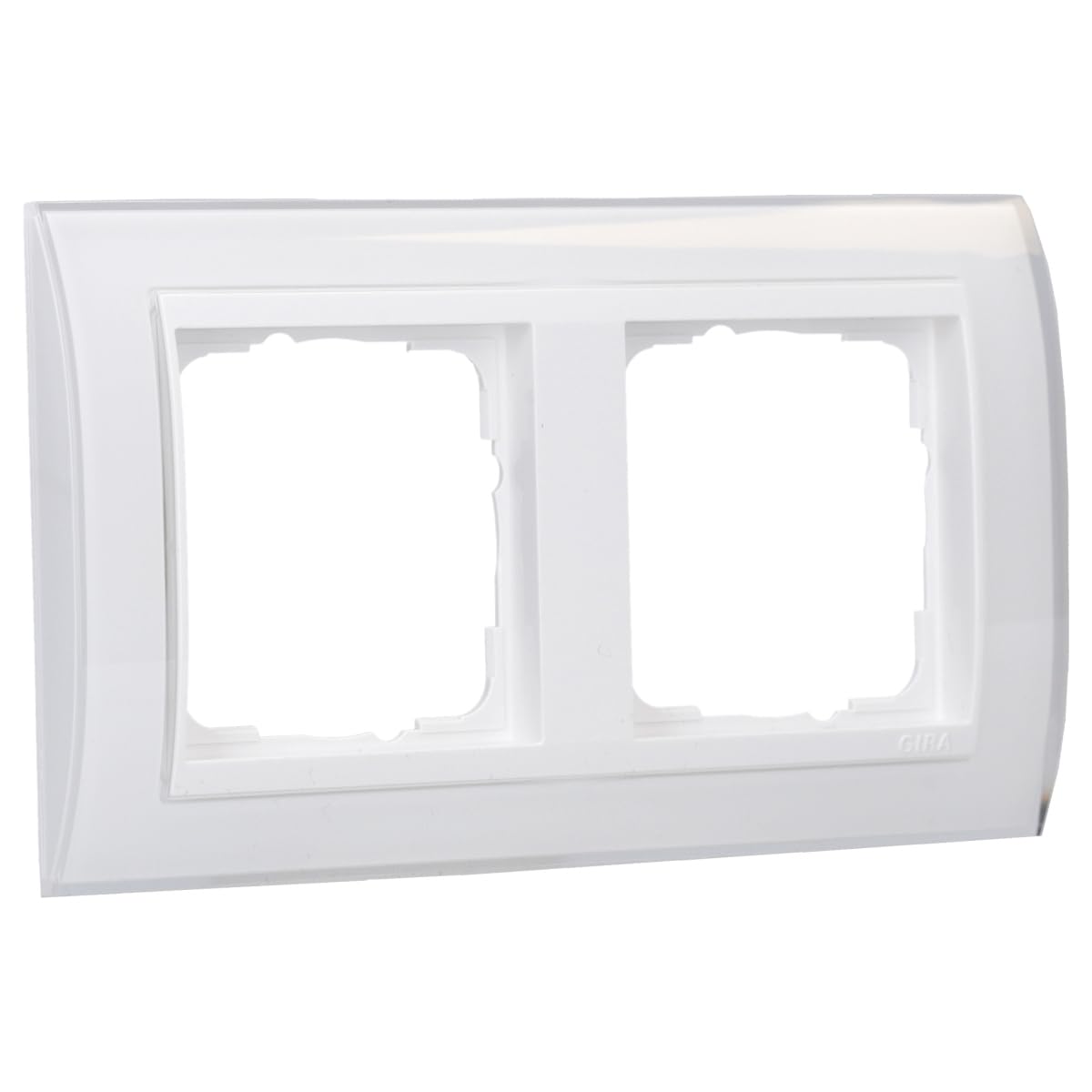 GIRA 0212723 Cover Frame Event Clear White with White Frame