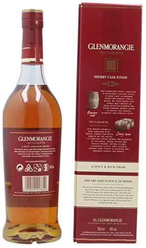 Glenmorangie Lasanta, 12 Years Old Single Malt Scotch Whisky mit Sherry Cask Finish, 0,7L – Bild 3