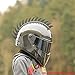 Moto Loot Helmet Mohawk for Motorcycles, Sportbikes, Dirt-Bikes, Snowmobiles, Cruisers and Gifts (Helmet Not Included)