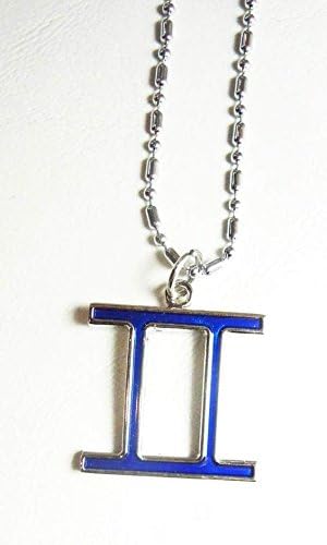 Constellation Gemini Alloy pendant necklace