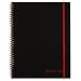 Black n' Red Twin Wire Poly Cover Notebook, 11