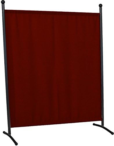 Angerer Partition Wall Crimson, Bordeaux, 178 x 178 x 10 cm