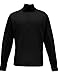 Spyder Men's Outbound Half Zip Sweater, X-Large, Black/Black/Black