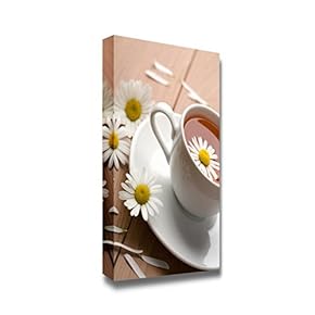 Cup of Tea with Daisies Wall Decor