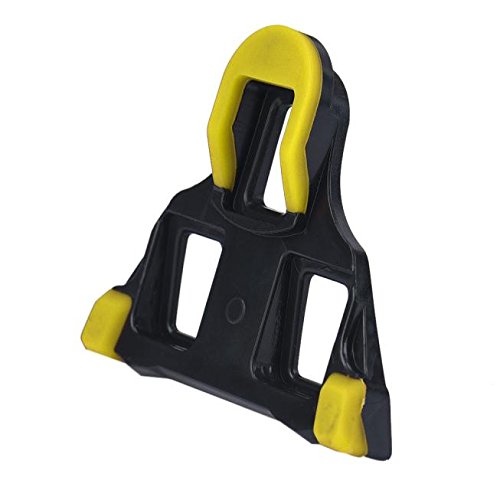 Muranba 2 x Bicycle Bike Self-Locking Pedal Cleats Set Yellow for Shimano SM-SH11 SPD-SL