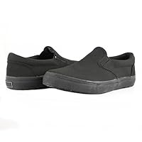 Townforst Sandy Slip Resistant Black Sunbrella Water Resistant Non Slip Waitress Shoes 7.5