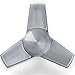 Infinity Silver i5 Fidget Spinner i-Series Pro with R188 VorTech Smoothest Rated Bearings (Premium Weighted Metal Fidget Spinner)