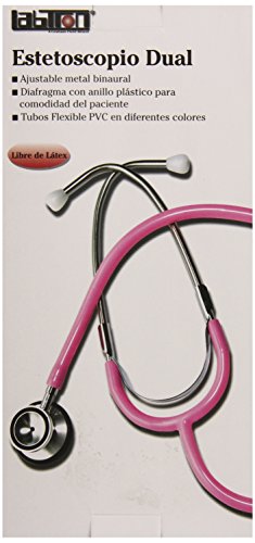 Grafco 400P Dual Head Stethoscope, Hot Pink