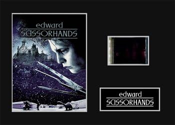 Genuine Edward Scissorhands (1990) 35mm Mounted Movie Film Cell (Not Replica)