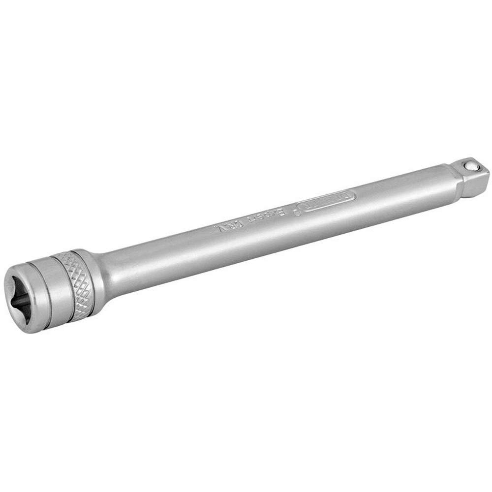 Draper 16722 1/4 Inch Square Drive Polished Wobble Extension Bar, 100mm