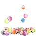 Aneco 24 Pieces Bouncy Balls Halloween Eye Balls Colorful Small Bouncy Toys Balls for Halloween Party Favors, Random Colors
