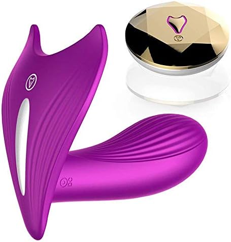 BaseTone Invisible Wearable Powerful Butterfly-Ví-Bra-tór Wireless USB Rechargeable Remote Control Toy