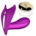 Powerful Portable Handheld Invisible Wearable- Massage Wireless V-ǐbr-át-ors -USB Rechargeable Remote Control Toy -Purple