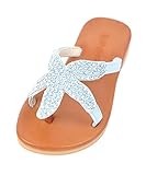Ozkiz Girls Starfish Filp Flops Sandals