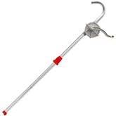 Rcool 55 Gallon Hand Operated Aluminum Drum Pump For Barrels Durable Barrel Pump Ideal For Water Oil Chemicals Fuel Transfer