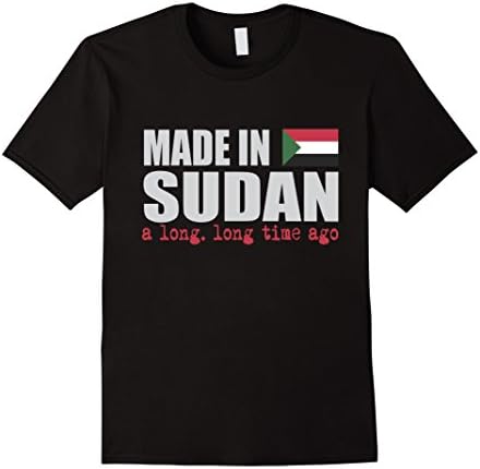 Mens MADE IN SUDAN T-SHIRTS || FATHERLAND SHIRTS Small Black