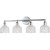 Maxim Hollow-4 Light Bath Vanity-31 Inches Wide by 10 inches high