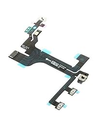 Power Flex para iPhone 5 C A1456 A1507 A1516 A1529 A1532 Switch ON OFF Botón de control de volumen Mute Flex Conector incl. 2 x destornilladores para una fácil instalación por MMOBIEL