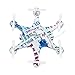 RC Hexacopter Wifi FPV Drone With Camera Live Video, Dayan Anser CX-37 Altitude Hold RC Helicopter, Cheerson Nano Vehicle Fast Drift Toys With Mobile Phone Control, One Key Take Off/Landing (White)