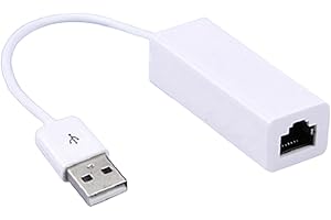 Usb 2.0 Ethernet Adapter 10/100Mbps Usb To Rj45 Lan Network Card Usb Network Card Network Converters Durable and clever